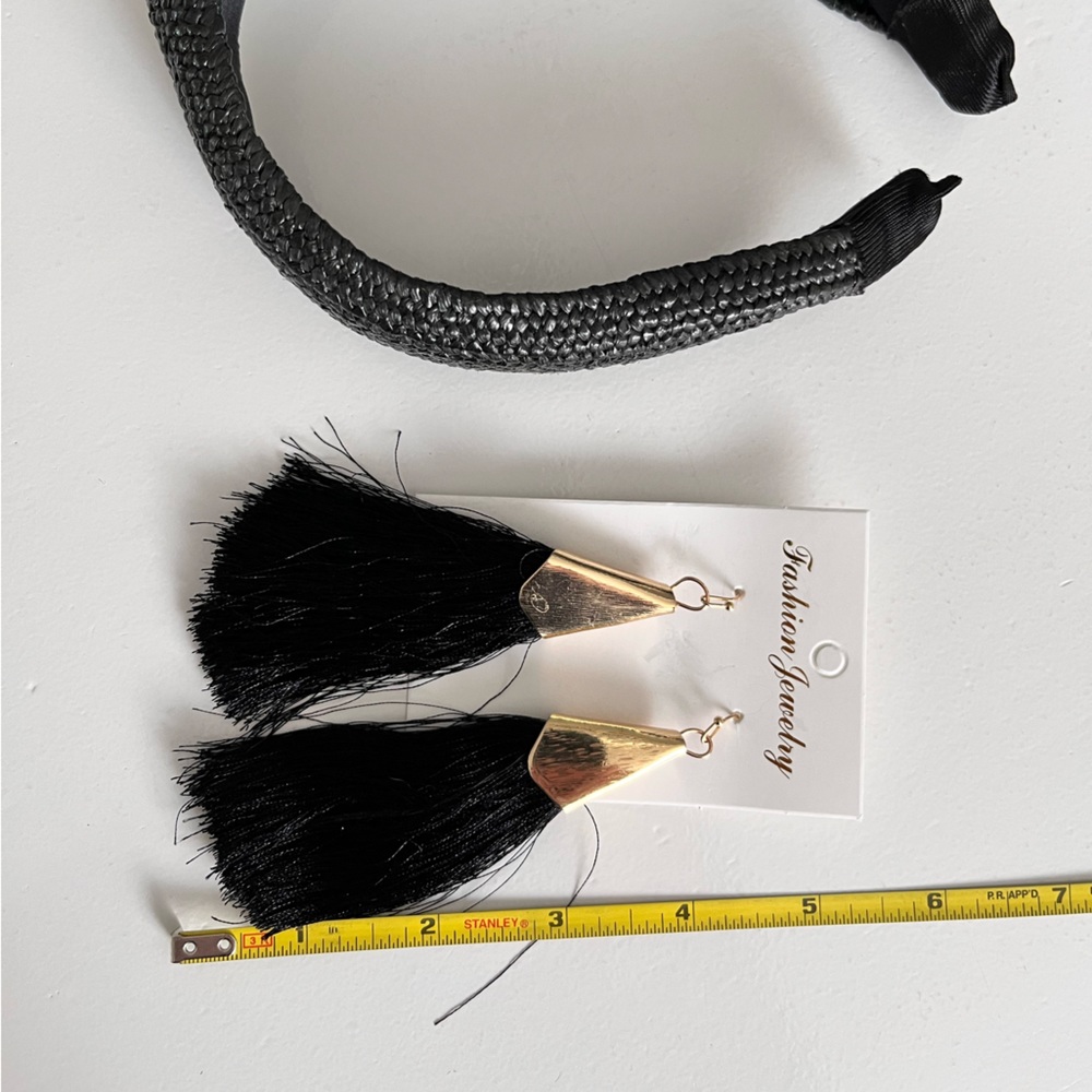 WOVEN HEADBAND & EARRINGS bundle | NWT - Picture 6 of 10